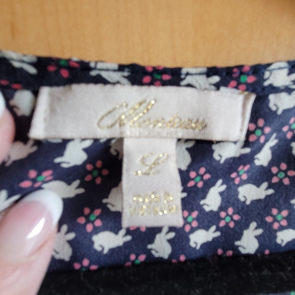 Modcloth Monteau Mini Skater Blue Animal Print Dress - Picture 5 of 11